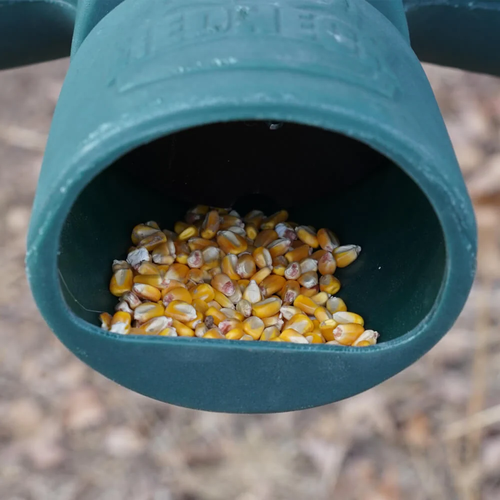 750 LB Fiberglass Gravity Deer Feeder - Image 4