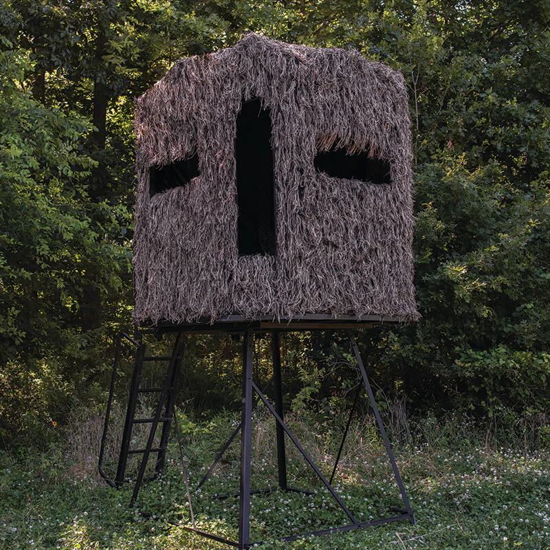 Soft Side 360° Ghillie Deluxe 6X6 Ground Blind - Image 4
